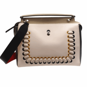 Fendi Bicolor Dotcom 2 Way Tote Bag