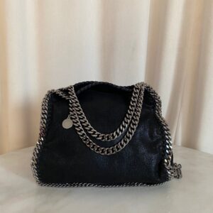 Stella Mccartney Black Falabella Mini Bag