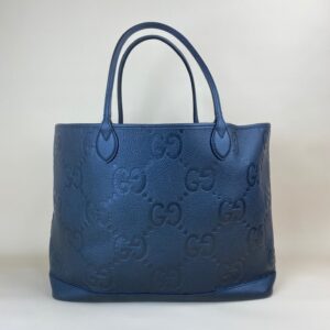 Gucci Black GG Large Jumbo Shopping Tote Bag with Pouch