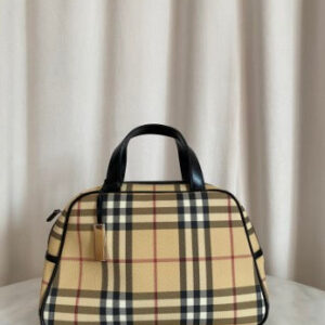 Burberry Black House Check Tote Bag