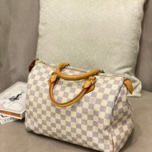 Louis Vuitton Azur Speedy 30 Bag