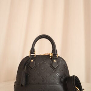 Louis Vuitton Black Monogram Empreinte Neo Alma BB Bag