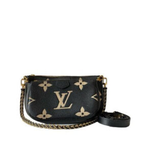 Louis Vuitton Bicolor Empreinte Monogram Giant Multi Pochette