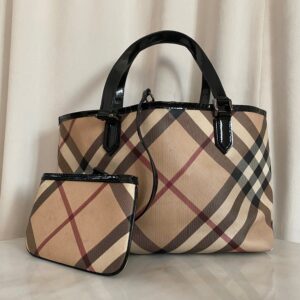 Burberry Nova Check Shoulder Bag
