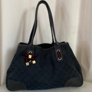 Gucci Black GG Shoulder Bag