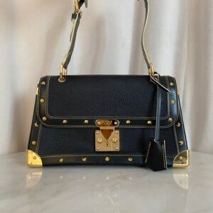 Louis Vuitton Black Suhali Le Talentueux Bag