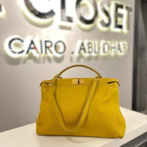 Fendi Yellow Peekaboo Bag
