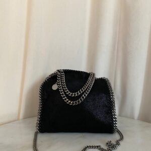 Stella Mccartney Black Falabella Mini Bag