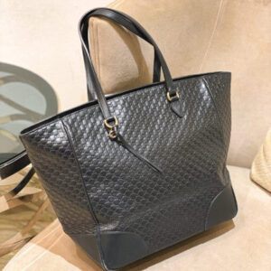Gucci Black GG Tote Bag