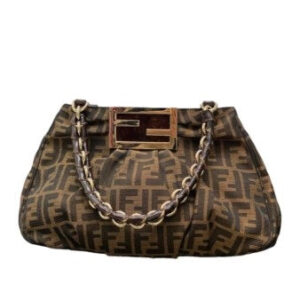 Fendi Brown FF Shoulder Bag