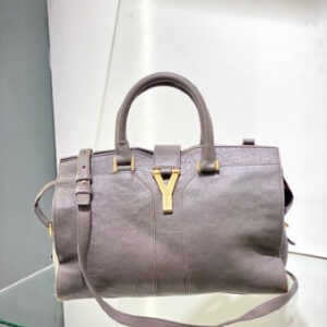 YSL Grayish Cabas Small Bag