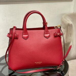 Burberry Red Banner Medium Bag