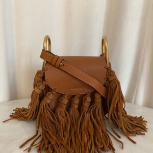 Chloe Brown Hudson Fringe Crossbody Bag