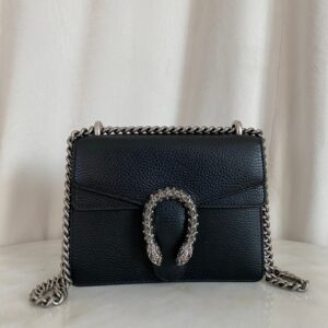 Gucci Black Dionysus Mini Shoulder Bag
