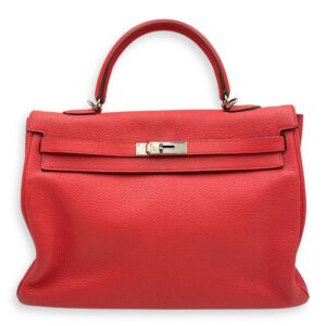 Kelly 35 Bougainvillier in Clemence, Palladium hardware