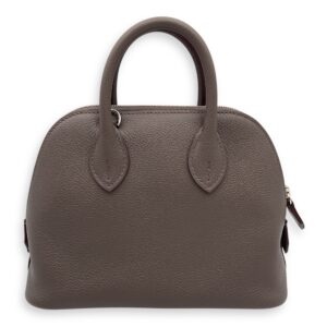 Bolide 1923 Mini Etain/Gris Tourterelle in Evercolor, Palladium hardware