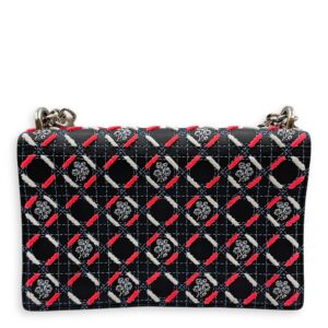 Diorama Multi-Color Shoulder Bag in Calfskin, Silver hardware