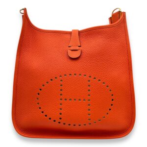 Evelyne III PM Feu in Clemence, Gold hardware