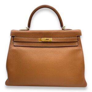 Kelly 35 Gold in Togo, Gold hardware