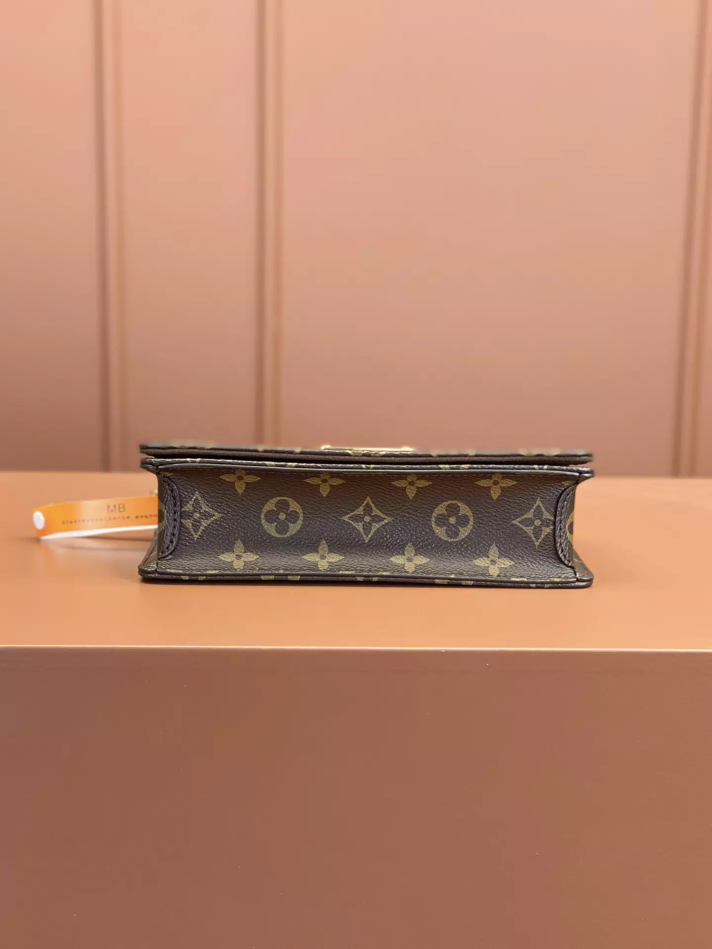 Lily Wallet On Chain Monogram Canvas Brown - Repbags.is - Image 9