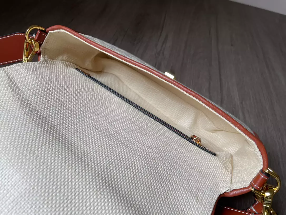 Baguette Natural Straw Bag with FF Embroidery - Repbags.ru - Image 8