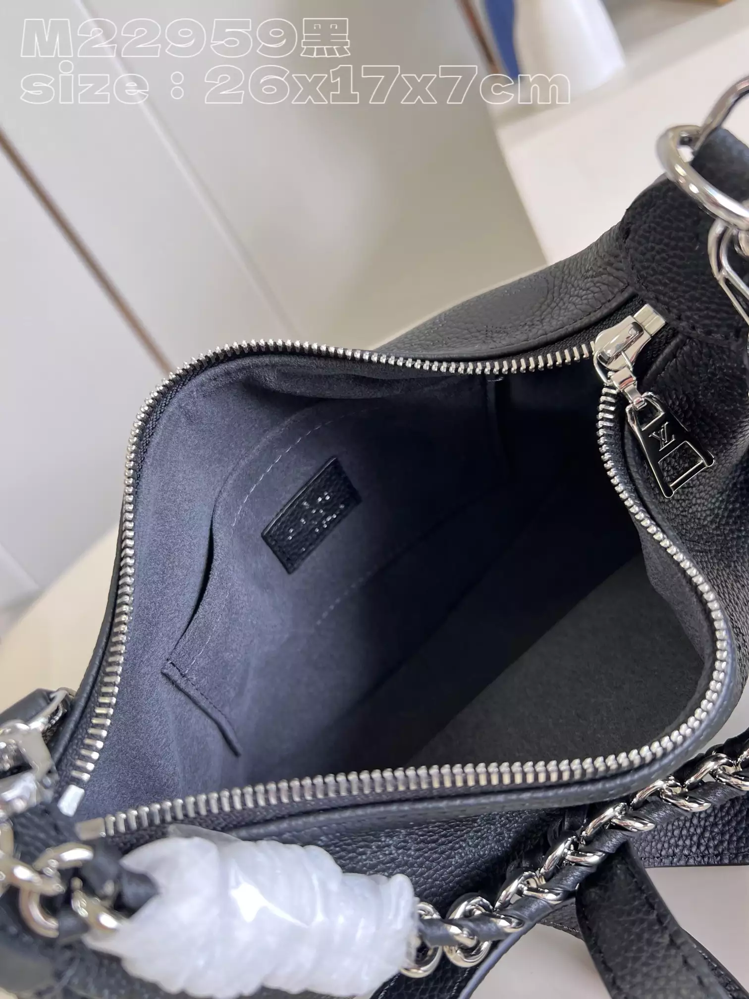 Baia PM Mahina Black Leather - Repbags.ru - Image 10