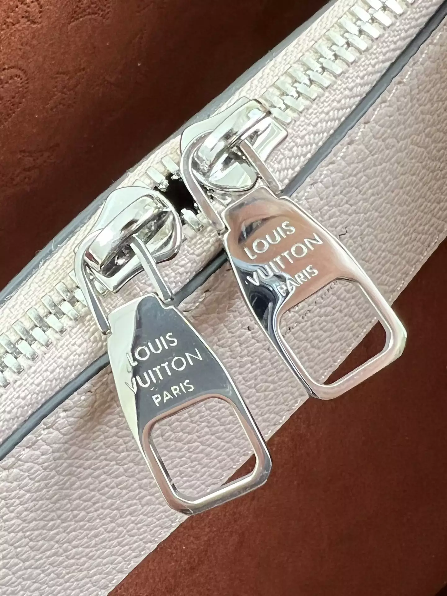 Bella Tote Pink Beige Mahina Calfskin - Repbags.ru - Image 9