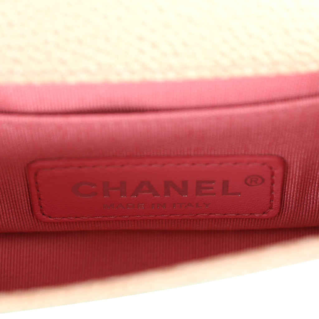 Chanel Mini "Paris-Cuba" Boy Bag Multicolored Caviar Enamel Silver Hardware - Image 10