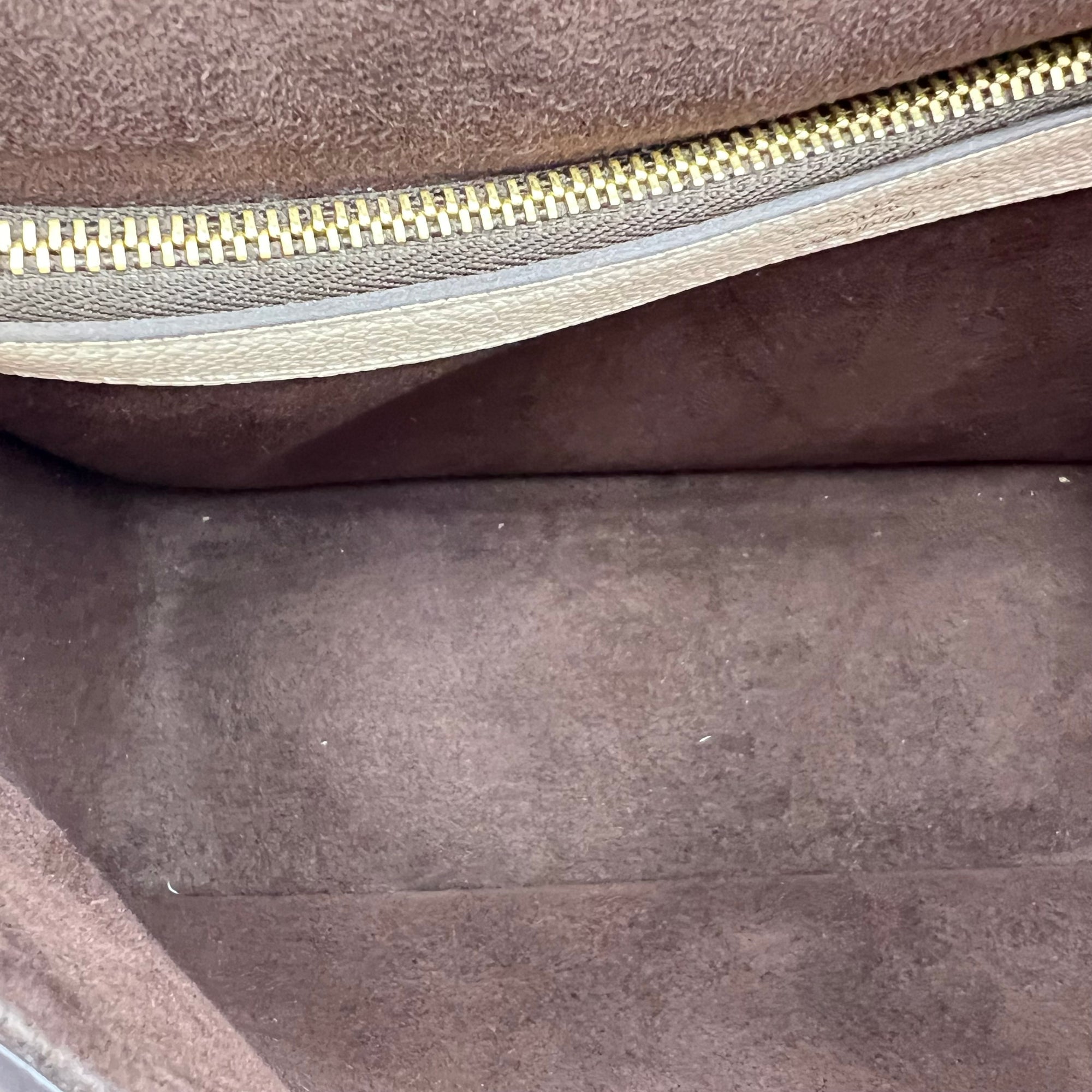 Diane Crossbody Bag Beige in Empreinte Leather, Gold hardware - Image 14