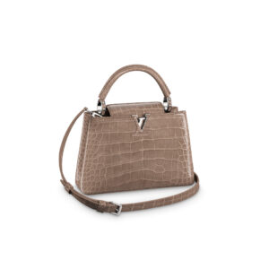 Capucines BB Crocodilien Brillant Bag