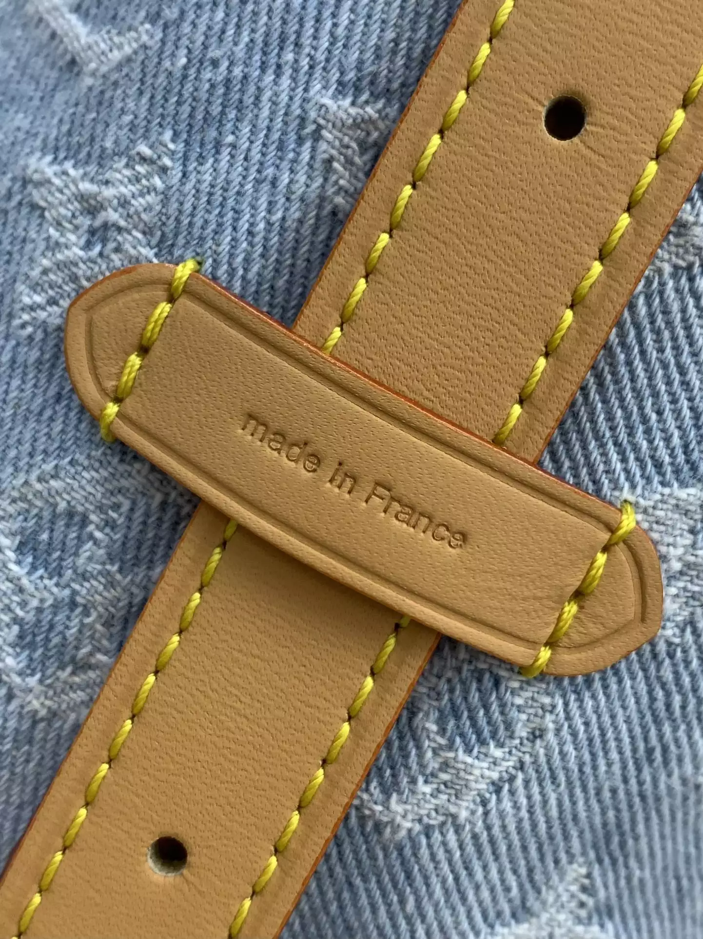 CarryAll PM Bag Monogram Denim Organic Cotton - Repbags.ru - Image 8