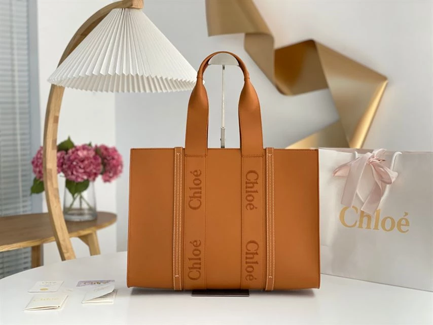Chloé Large Woody Tote Bag - MB035 - Image 3