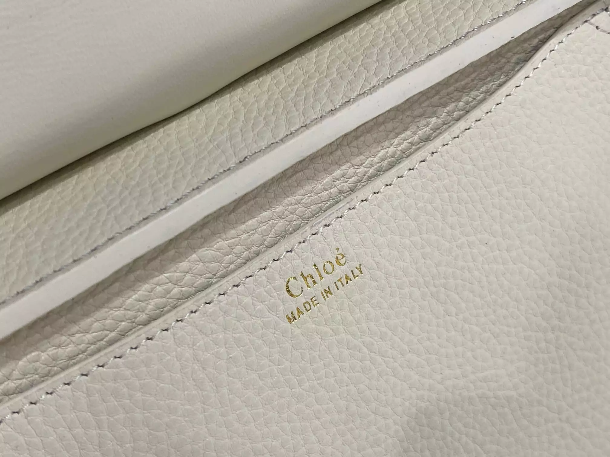 Chloé Marcie Chain Flap Bag in Misty Ivory - Repbags.ru - Image 11