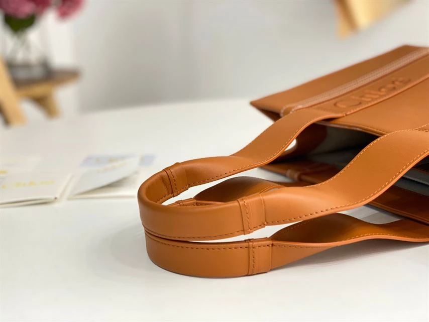 Chloé Medium Woody Tote Bag - MB001 - Image 8