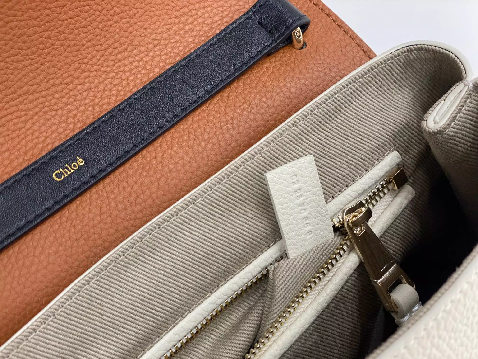 Chloé Penelope Medium White Leather - Repbags.ru - Image 10