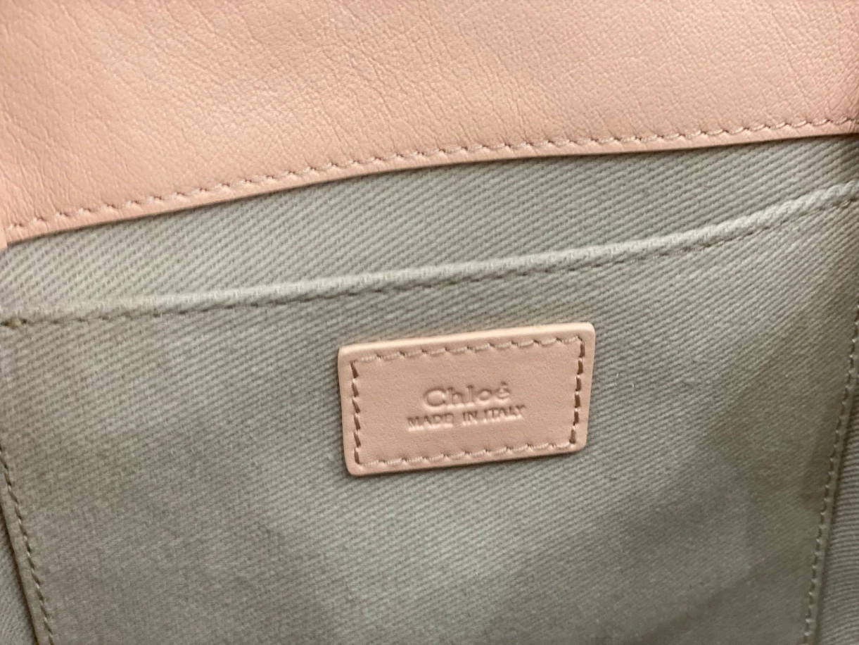Chloé Small Woody Tote Bag Smooth Calfskin With Chloé Logo - MB016 - Image 5