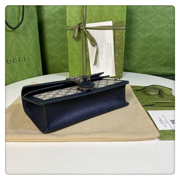 Dionysus GG small shoulder bag Beige and blue - Image 7