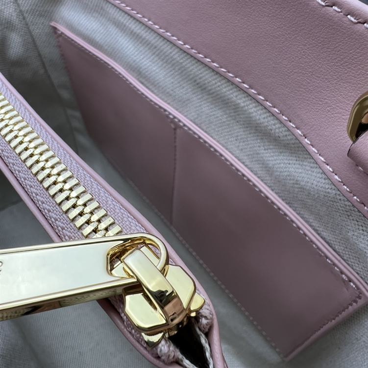 GG matelassé mini top handle bag Pink GG leather - Image 8