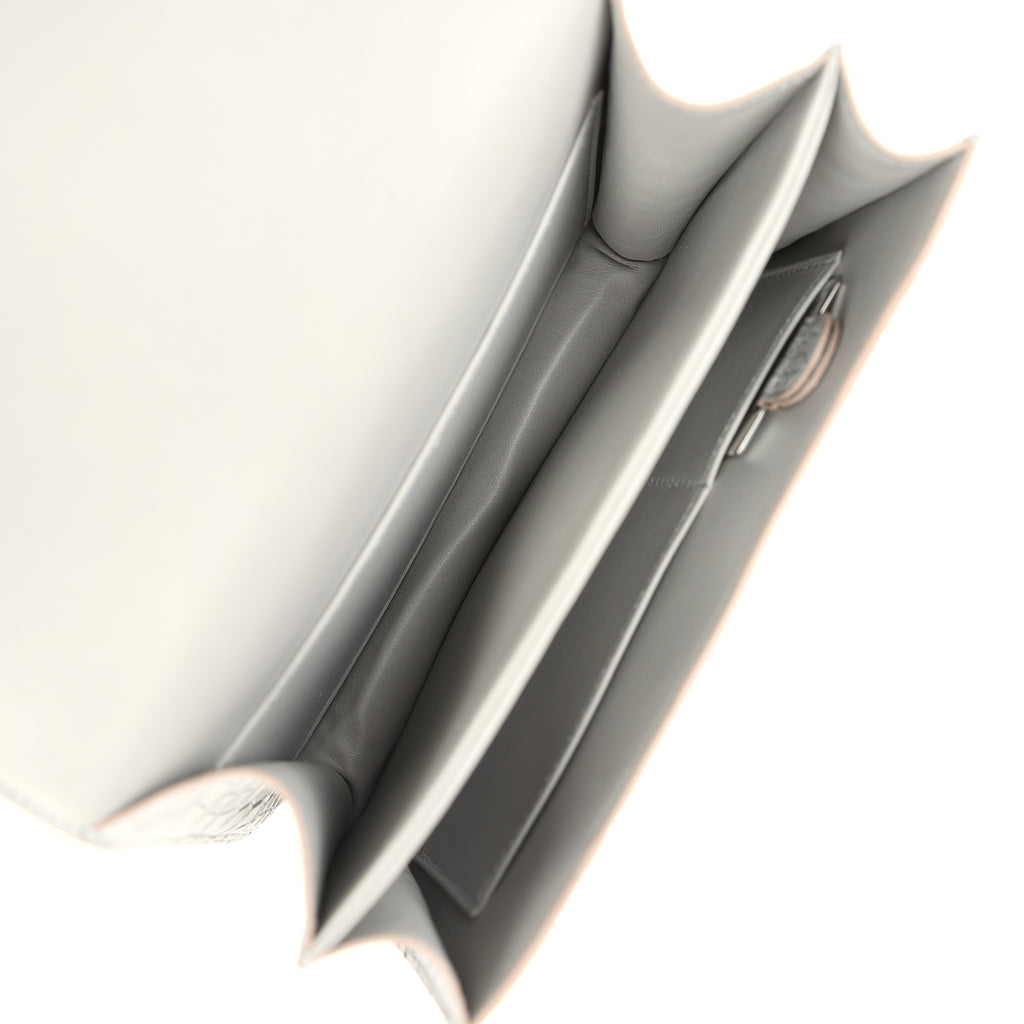 Hermes Constance 18 Gris Perle Matte Alligator Palladium Hardware - Image 10