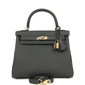 Hermes Kelly Retourne 25 Plomb Togo Permabrass Hardware