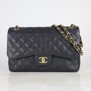 Chanel Black Classic Jumbo Bag