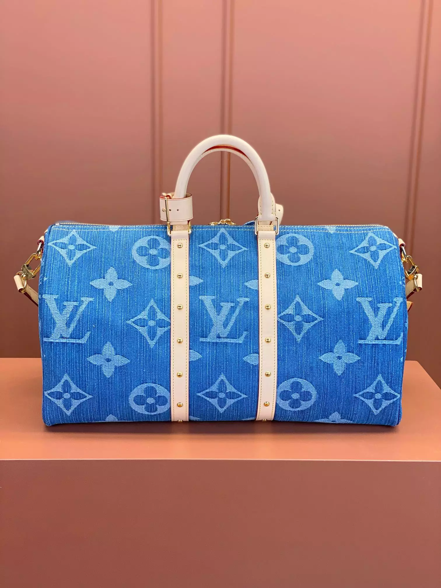 Keepall Bandoulière 45 Denim Monogram Canvas - Repbags.ru - Image 4