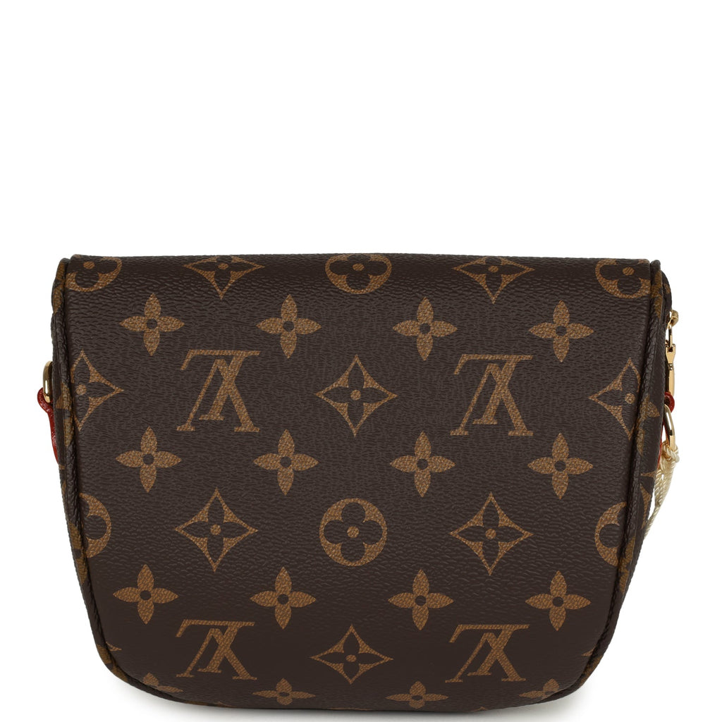 Louis Vuitton X Takashi Murakami Mini Bumbag Cherry Brown Monogram Gold Hardware - Image 6
