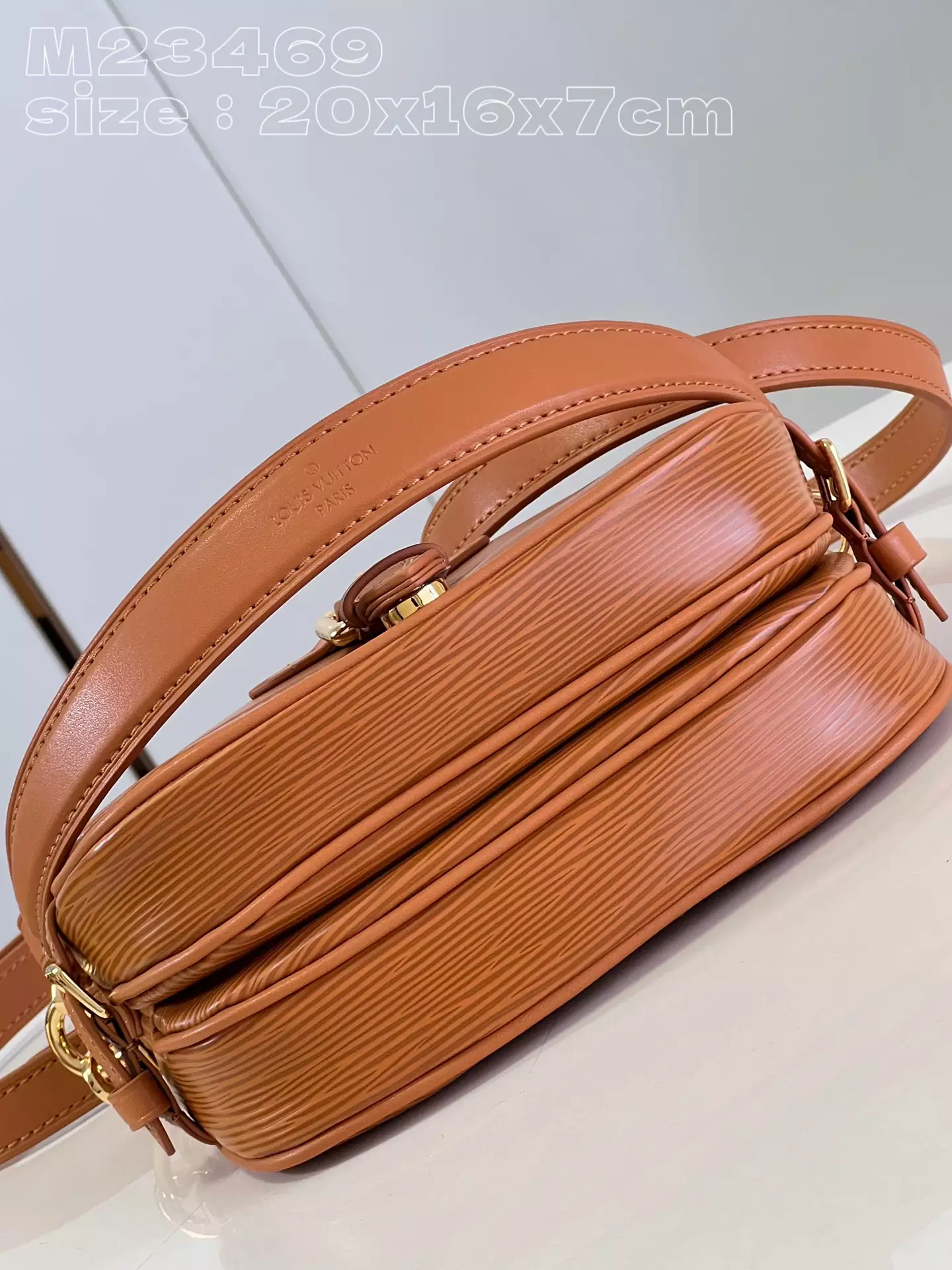 LV Saumur BB Cognac Brown Leather - Repbags.ru - Image 6