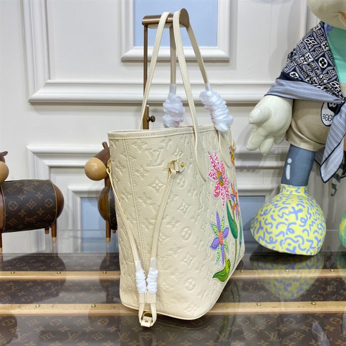 LV x YK Neverfull MM Tote Bag - Image 8