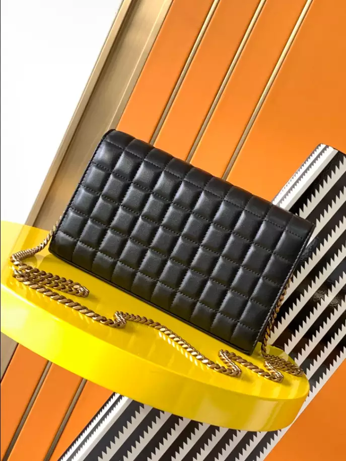 Lambskin Cassandre Chain Wallet - Image 4