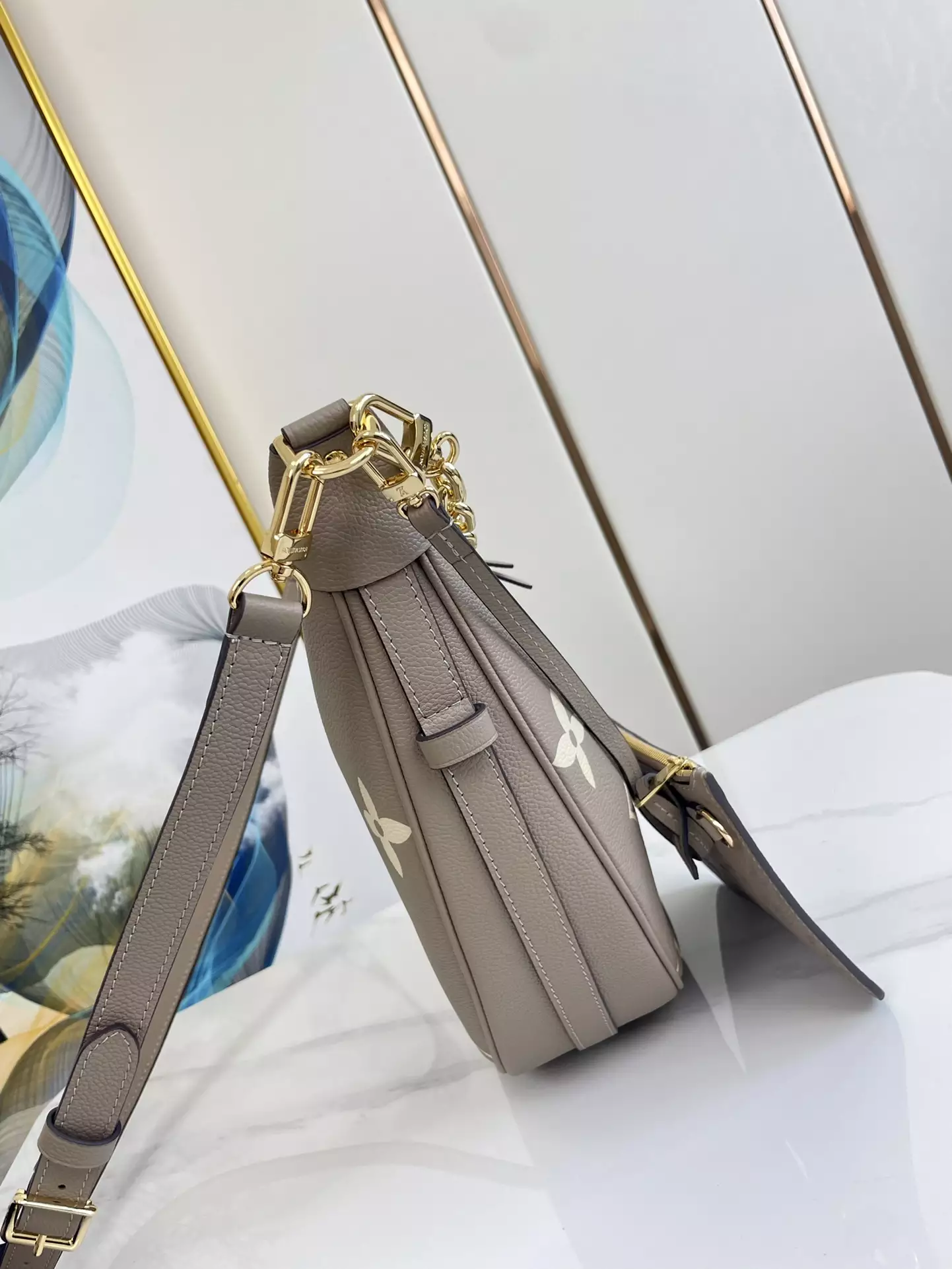 Loop Hobo Bicolor Monogram Empreinte Leather - Repbags.ru - Image 5