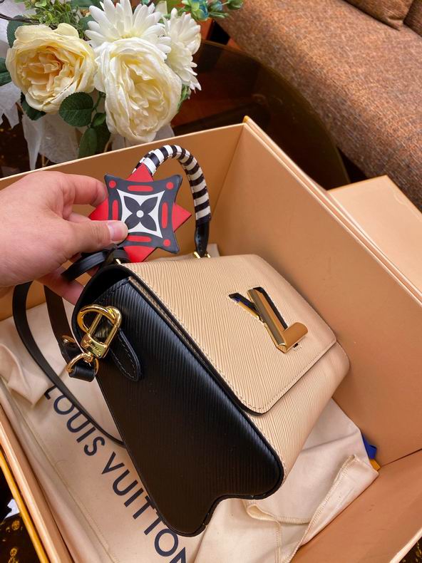 Louis Vuitton Crafty Twist MM Creme Black - Image 7