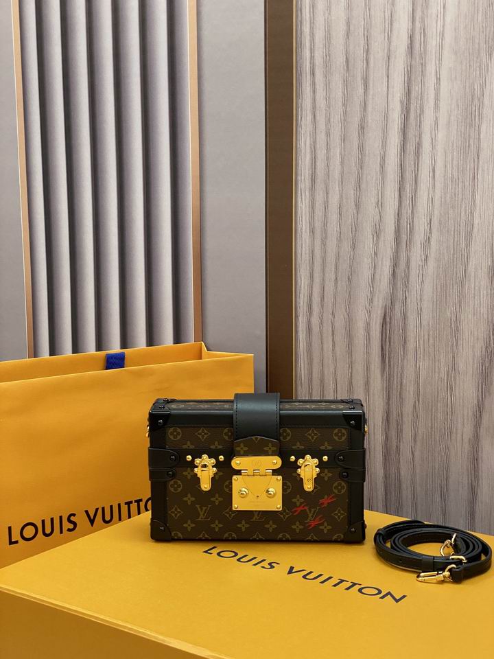 Louis Vuitton Petite Malle Monogram Canvas - Image 3