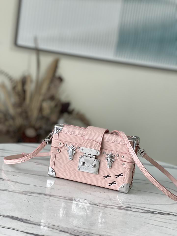 Louis Vuitton Petite Malle Pink Pearlescent - Image 3